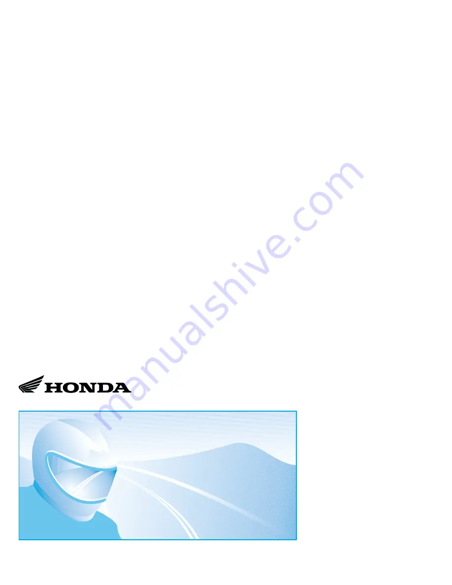 Honda CG150 Job Owner'S Manual Download Page 1