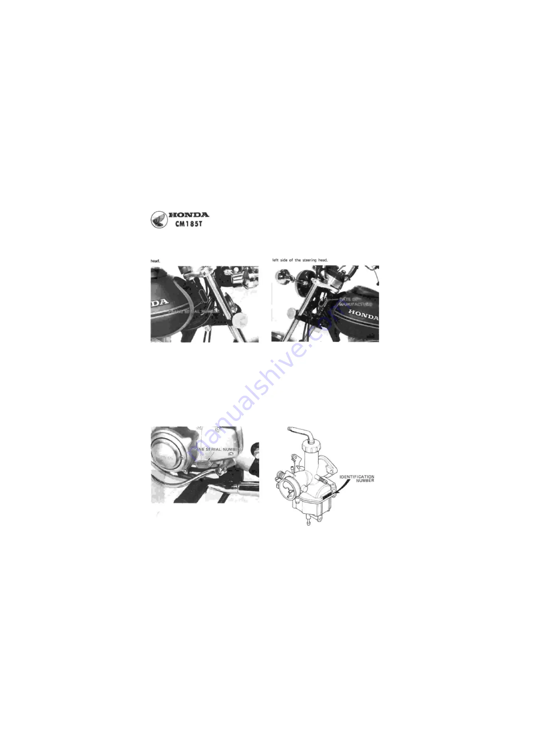 Honda CM 185T 1981 Manual Download Page 38