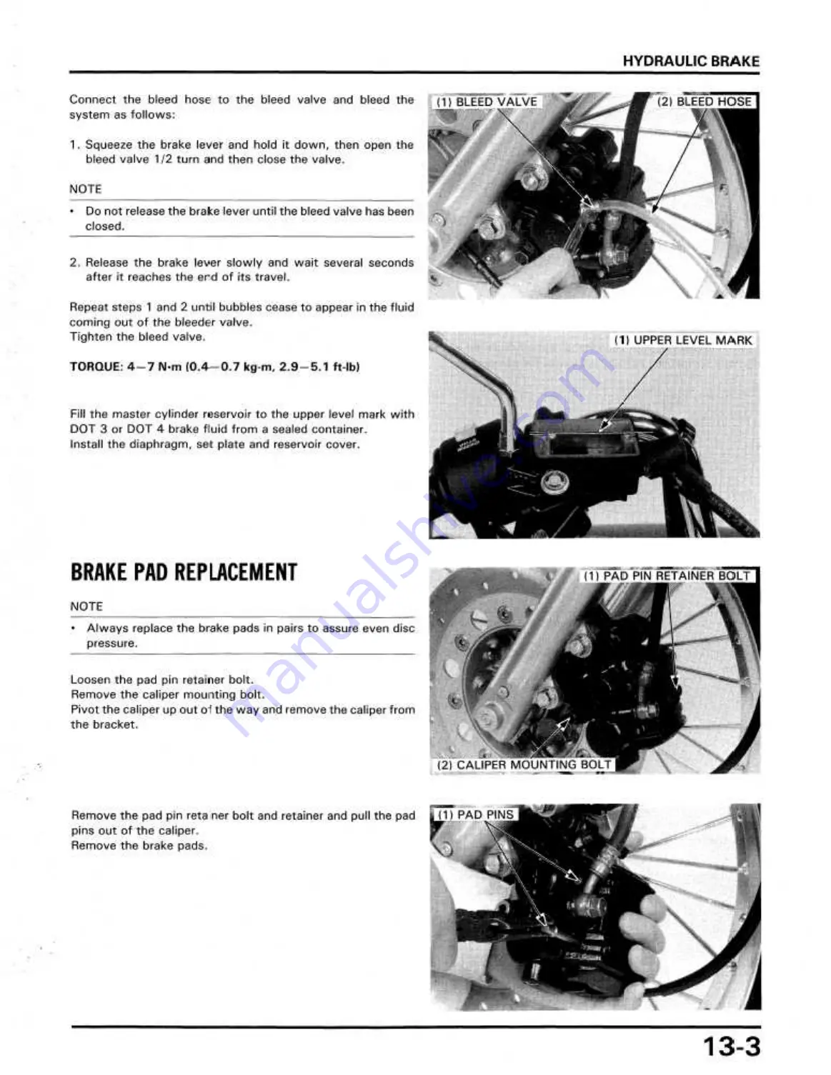 Honda CMX450C Rebel Скачать руководство пользователя страница 195