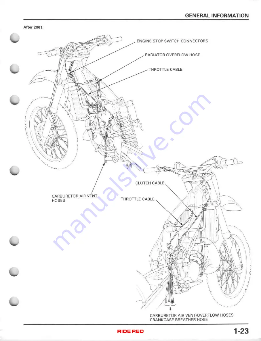 Honda CR 125R 2000 Скачать руководство пользователя страница 27