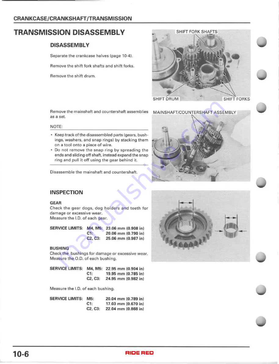 Honda CR 125R 2000 Скачать руководство пользователя страница 158