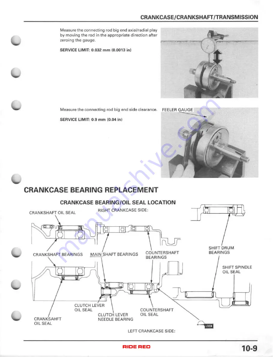 Honda CR 125R 2000 Sevice Manual Download Page 161