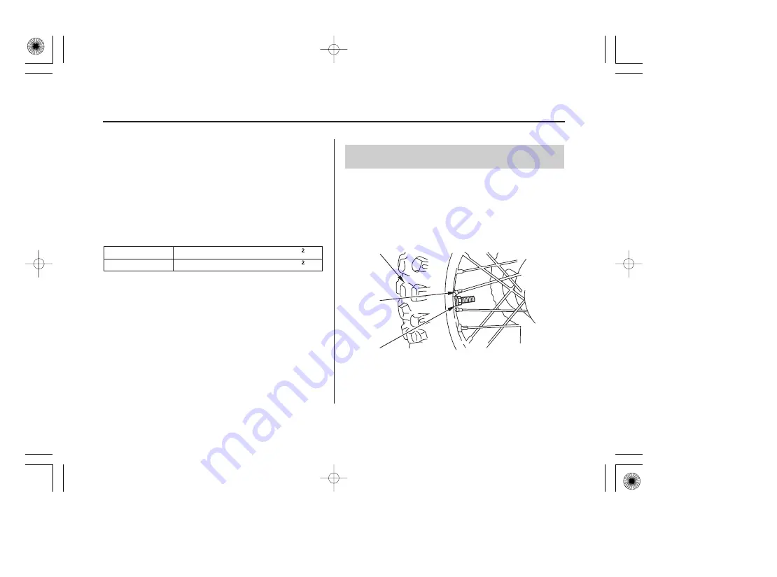 Honda CRF150F 2005 Owner'S Manual Download Page 108