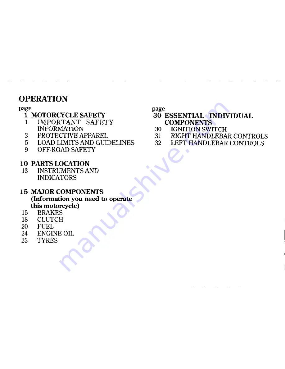 Honda CRF230L Owner'S Manual Download Page 10