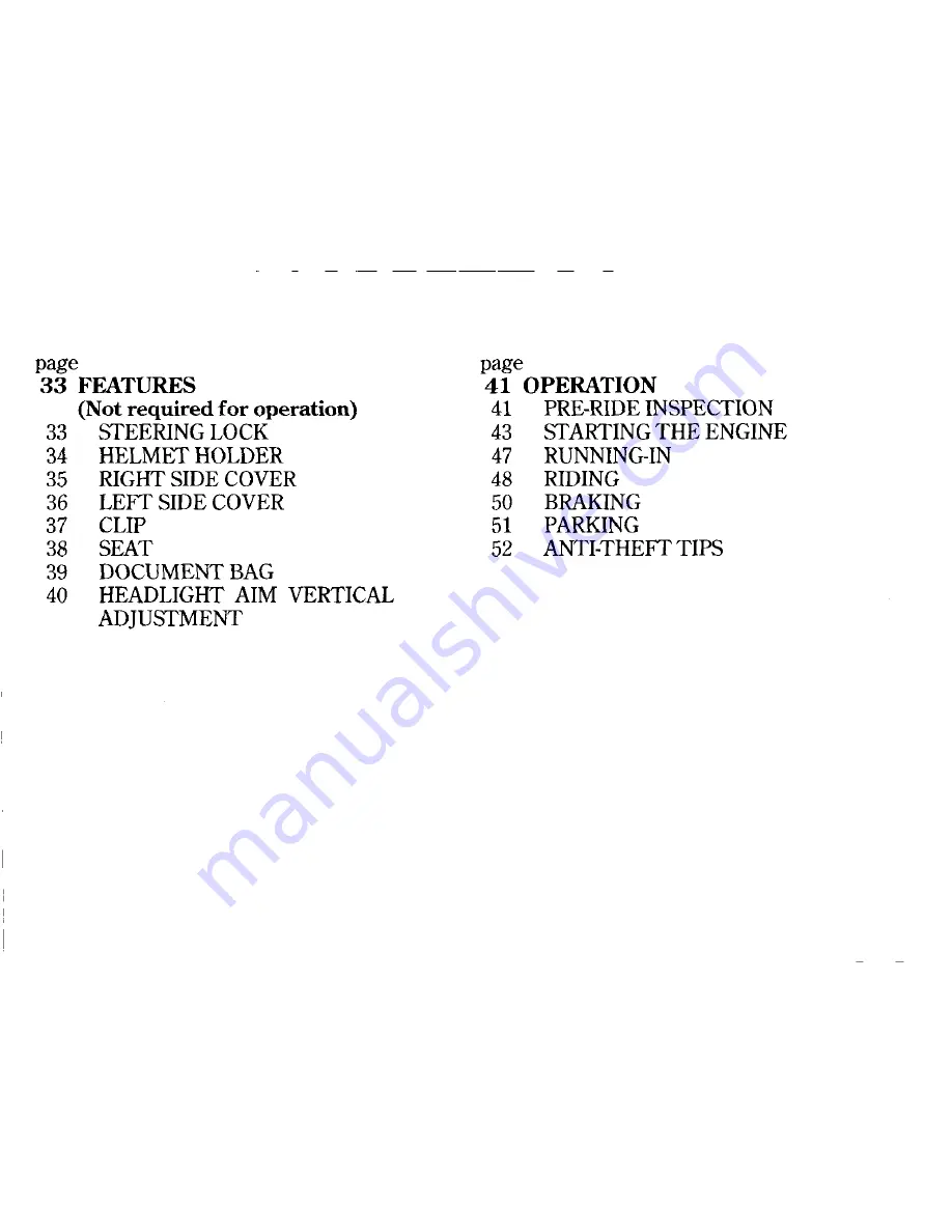 Honda CRF230L Owner'S Manual Download Page 11