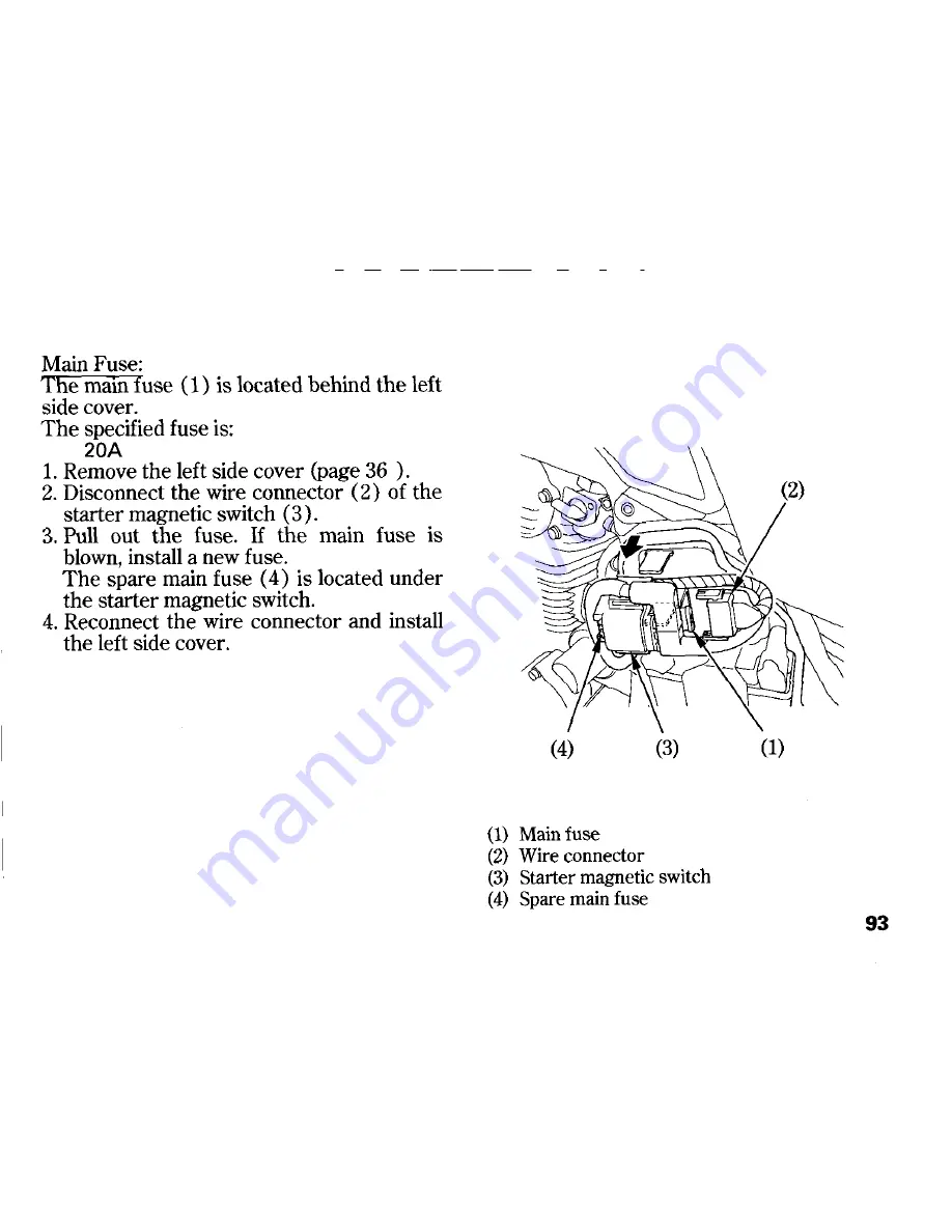 Honda CRF230L Owner'S Manual Download Page 105