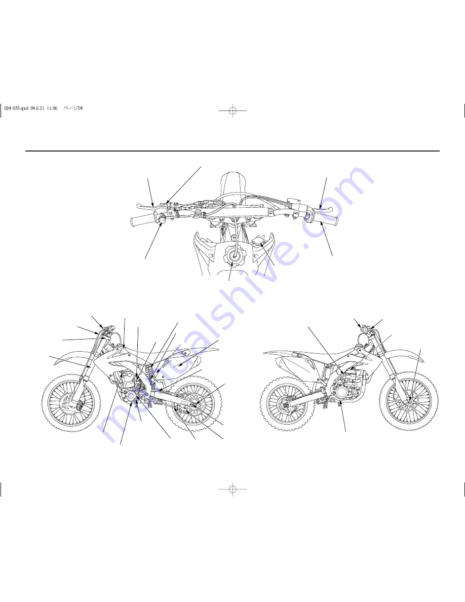 Honda CRF250R 2005 Owner'S Manual Download Page 32