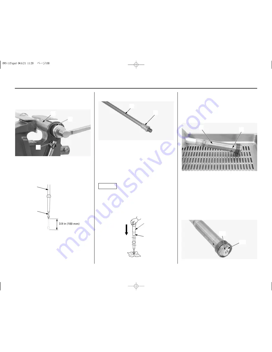 Honda CRF250R 2005 Owner'S Manual Download Page 104