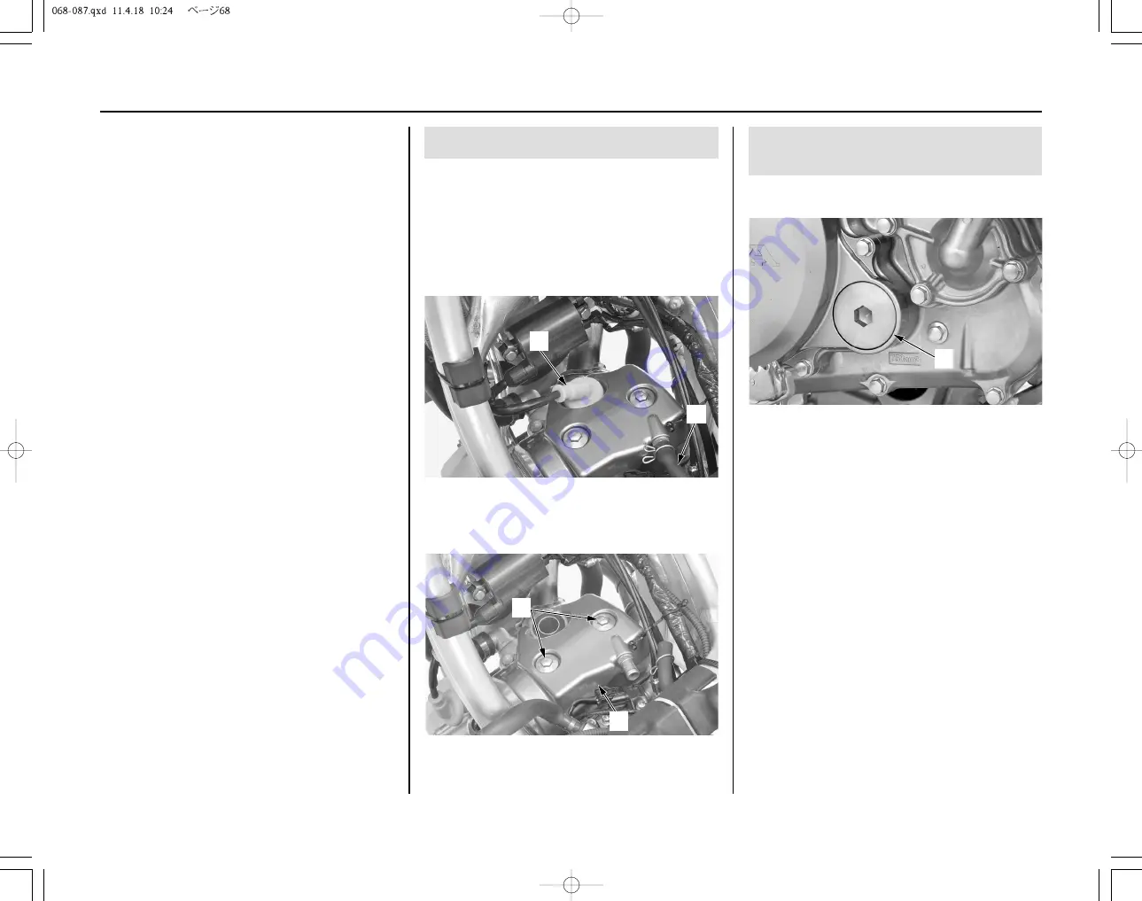 Honda crf250r 2012 Owner'S Manual Download Page 75