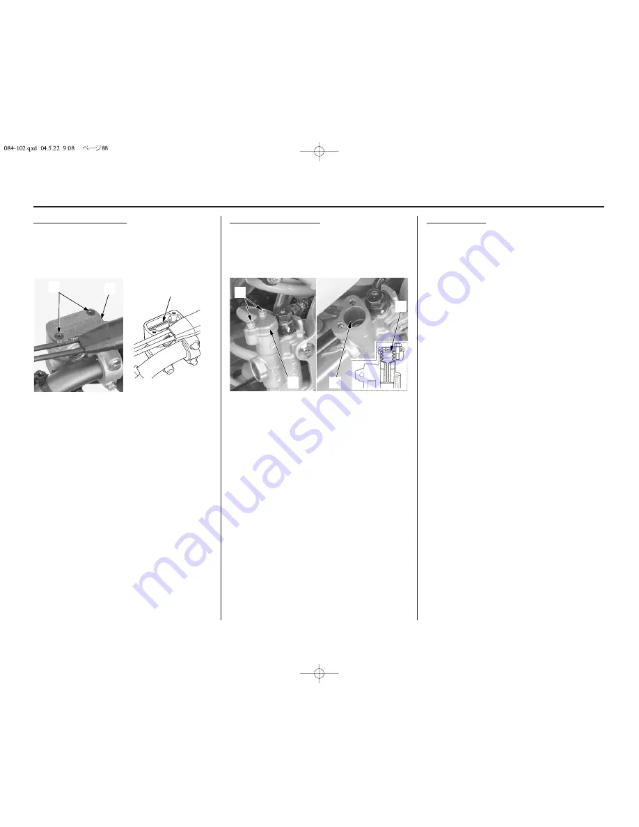 Honda CRF250X Owner'S Manual & Competition Handbook Download Page 94