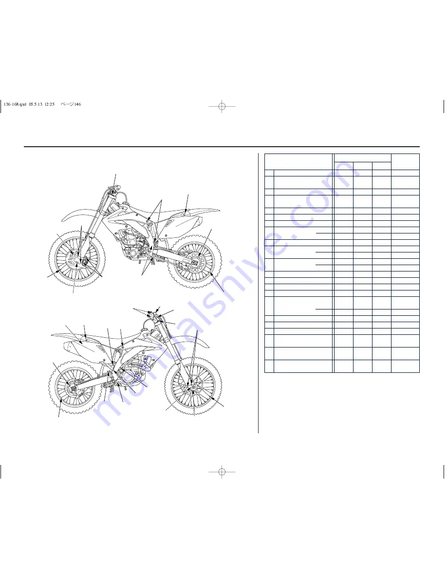 Honda CRF450R 2006 Owner'S Manual Download Page 150