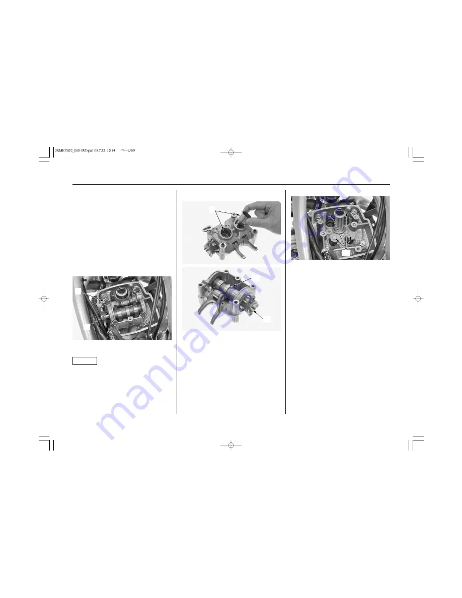 Honda CRF450X 2009 Owner'S Manual & Competition Handbook Download Page 75