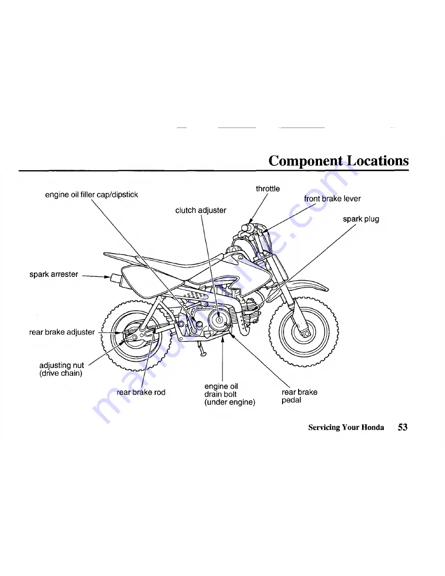 Honda CRF50F 2004 Скачать руководство пользователя страница 63