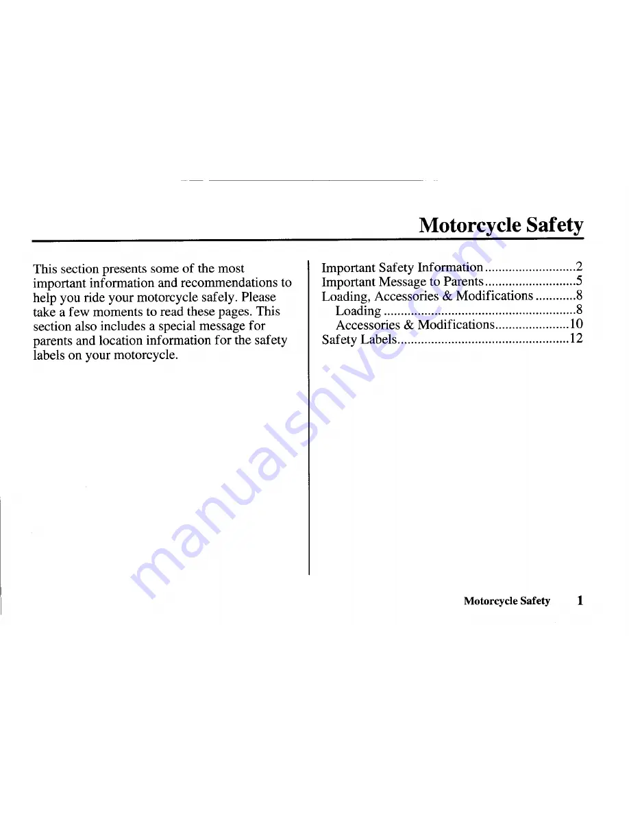 Honda CRF70F Owner'S Manual Download Page 11