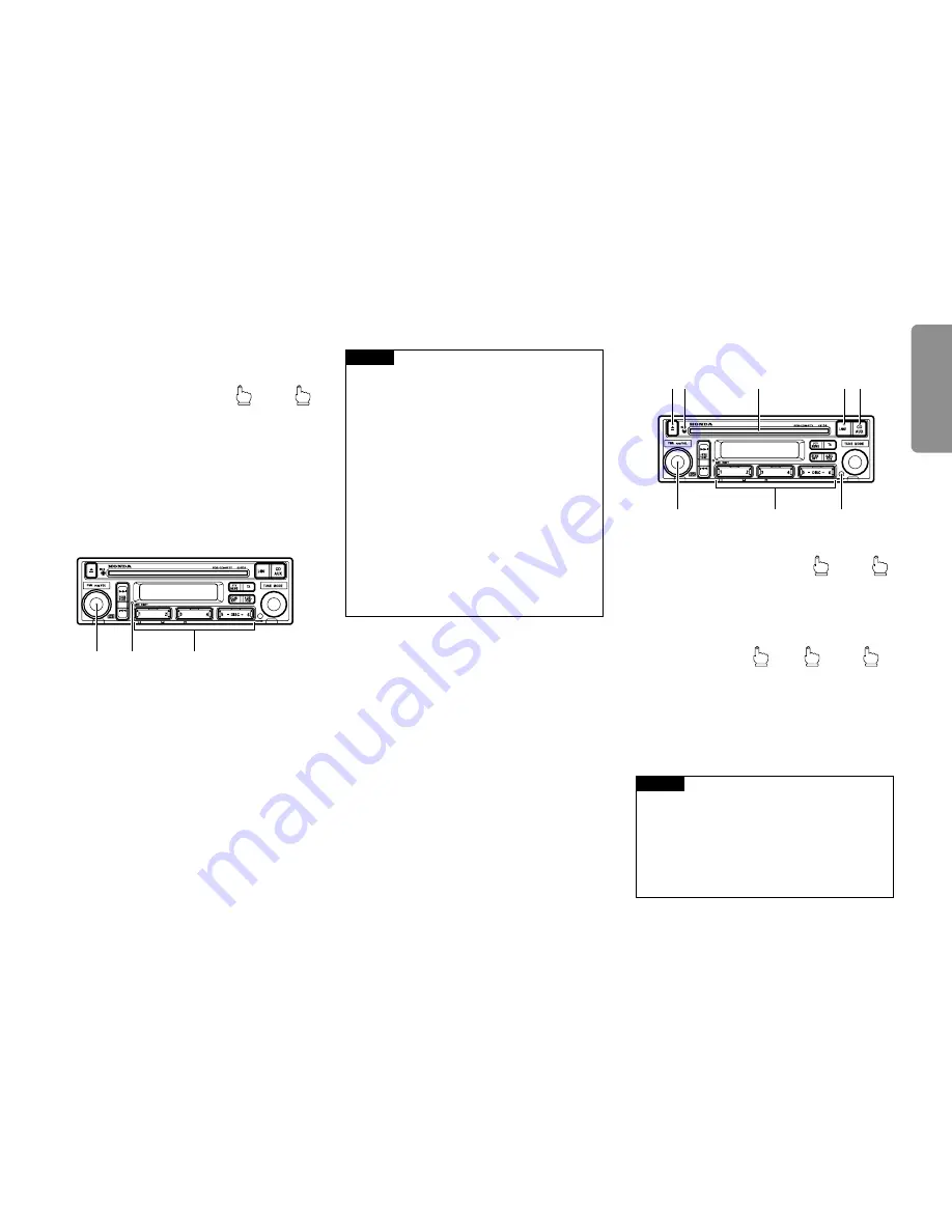 Honda DEH-M6156ZH Owner'S Manual Download Page 5