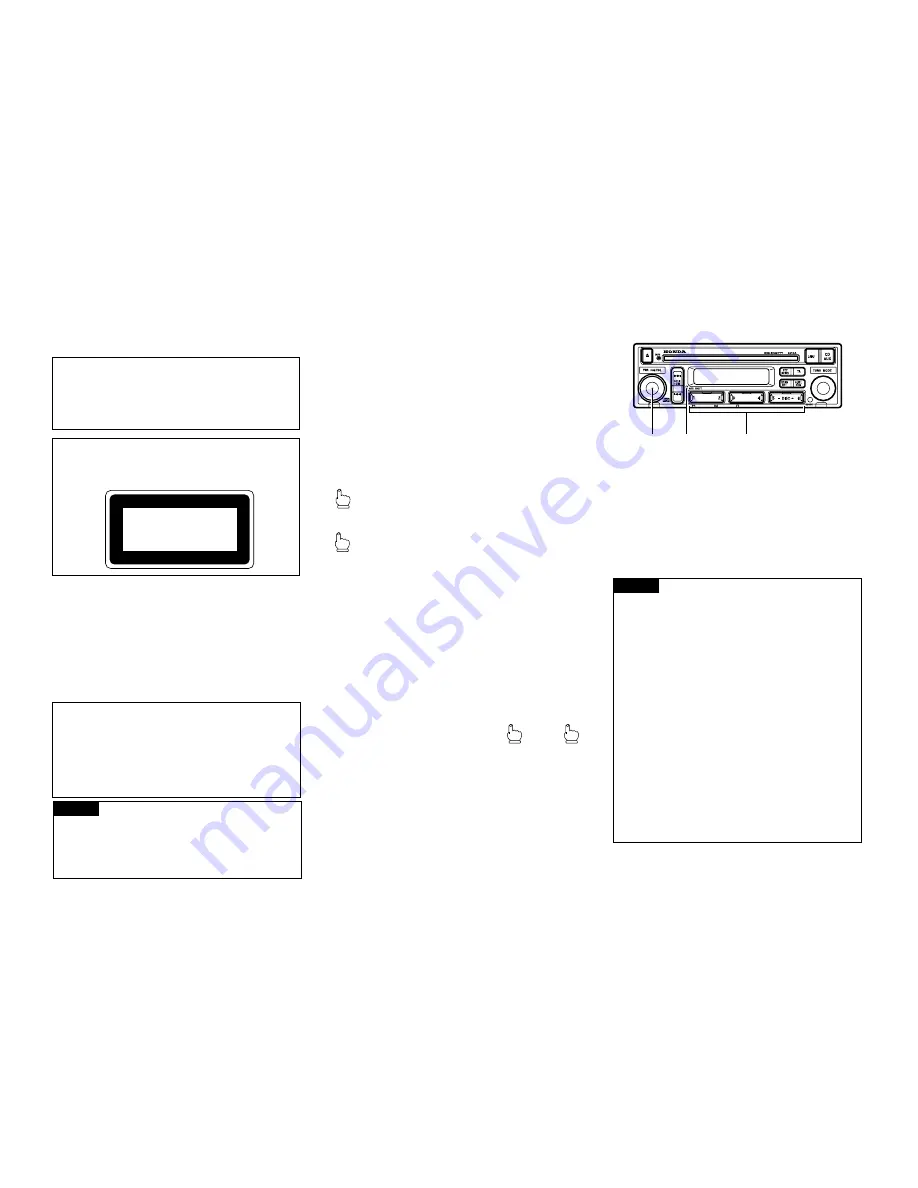 Honda DEH-M6156ZH Owner'S Manual Download Page 46