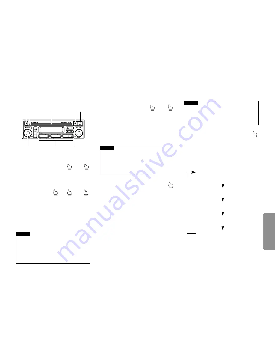 Honda DEH-M6156ZH Owner'S Manual Download Page 47