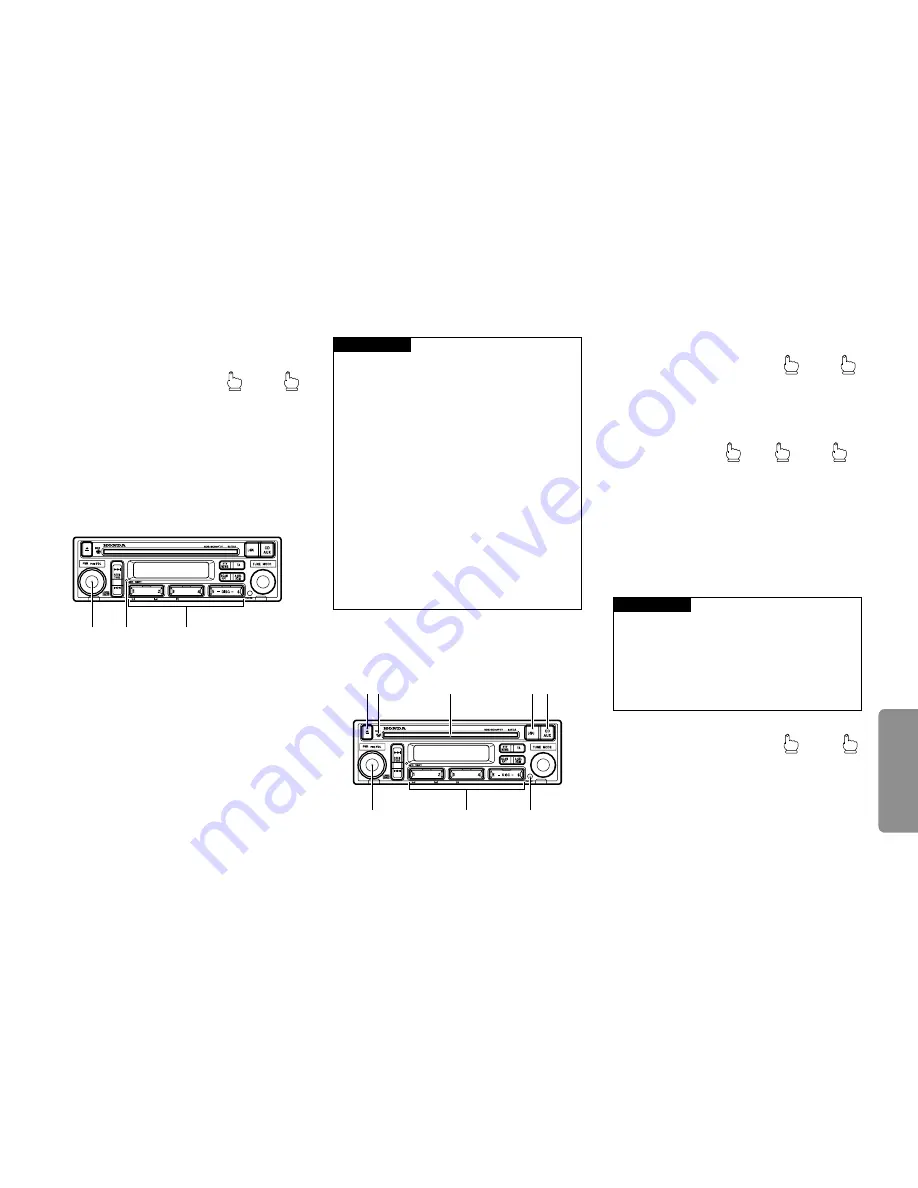 Honda DEH-M6156ZH Owner'S Manual Download Page 103