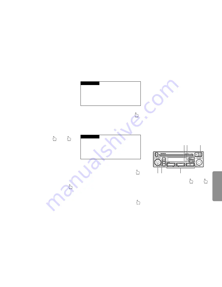 Honda DEH-M6156ZH Owner'S Manual Download Page 113