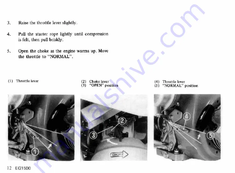 Honda EG1500 Owner'S Manual Download Page 13