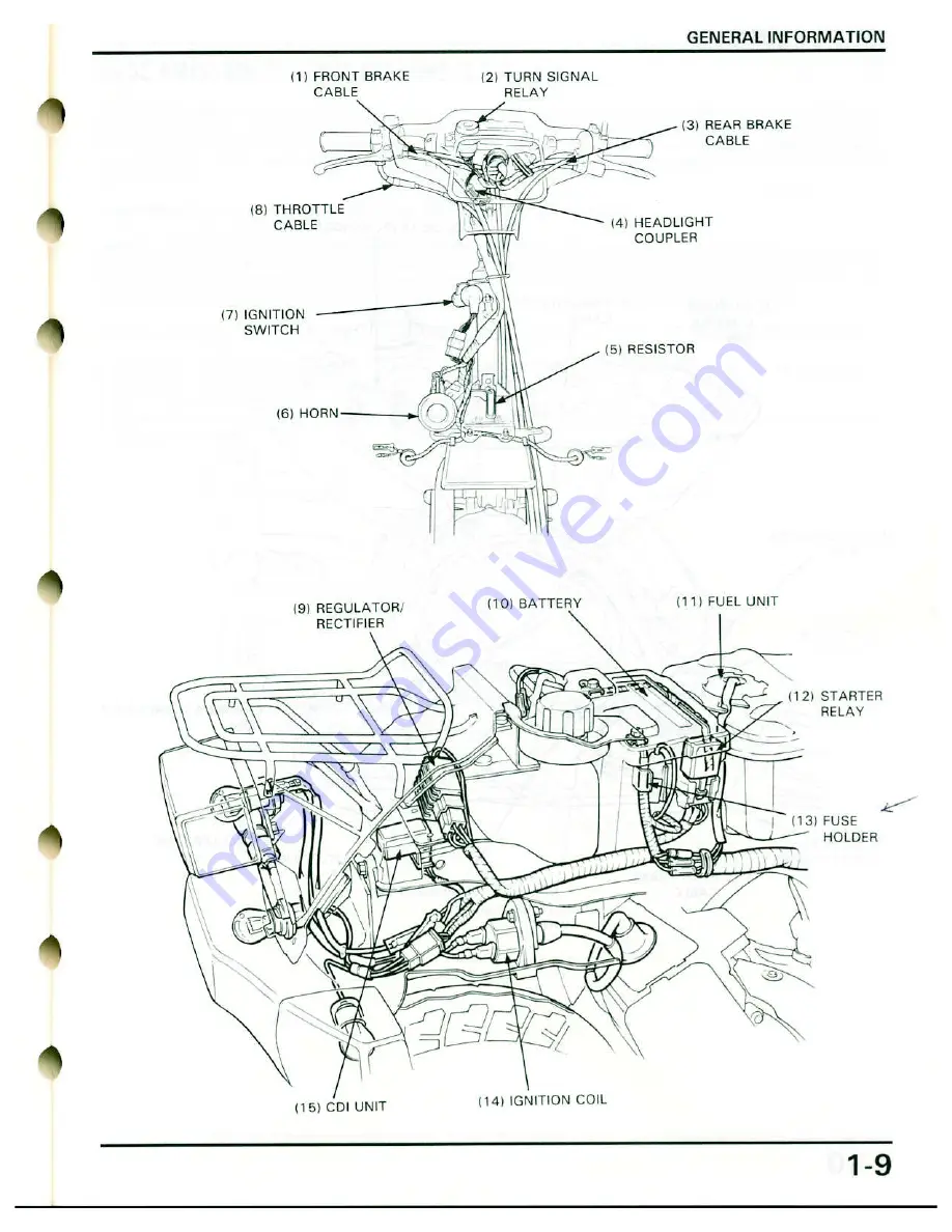 Honda Elite 50 1987 Скачать руководство пользователя страница 12