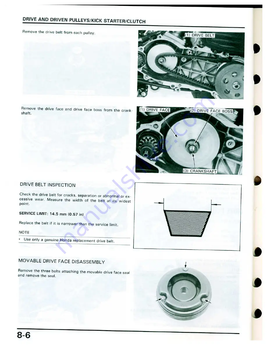 Honda Elite 50 1987 Скачать руководство пользователя страница 73