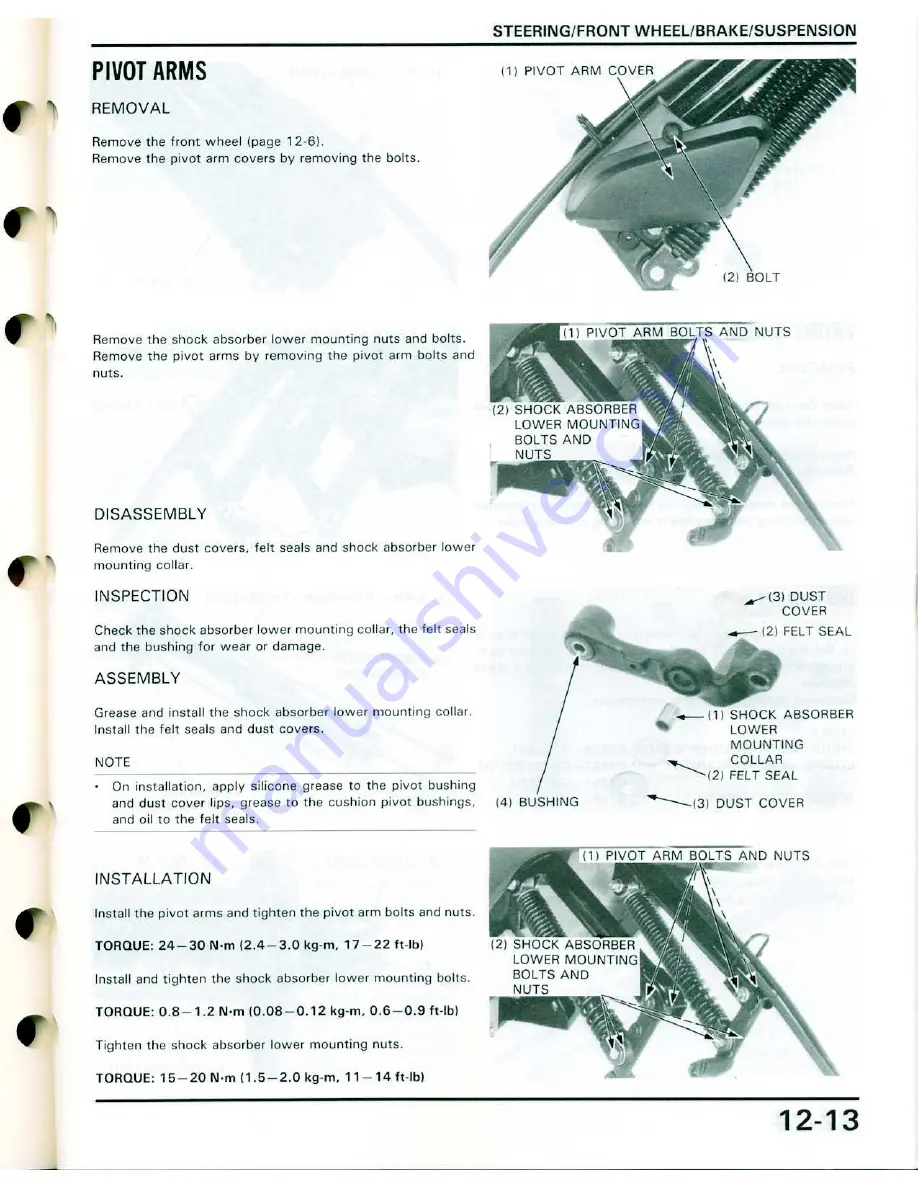 Honda Elite 50 1987 Скачать руководство пользователя страница 120