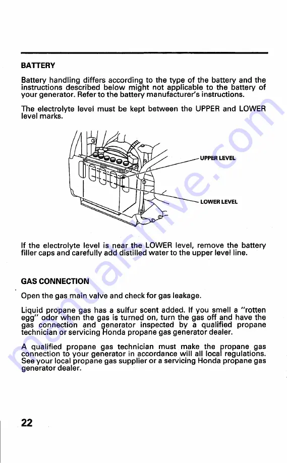 Honda EM6000GP Owner'S Manual Download Page 24