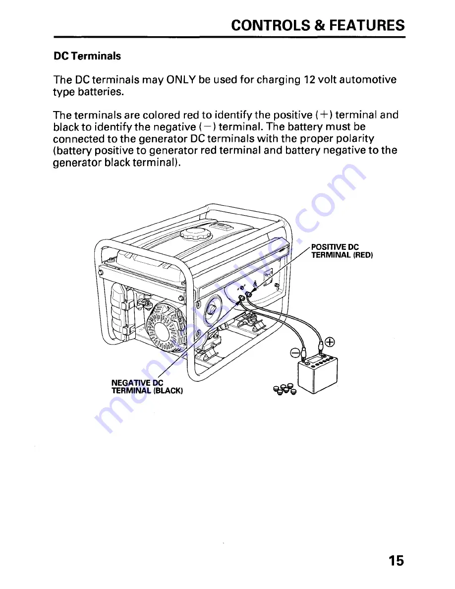 Honda EP2200CX Owner'S Manual Download Page 17