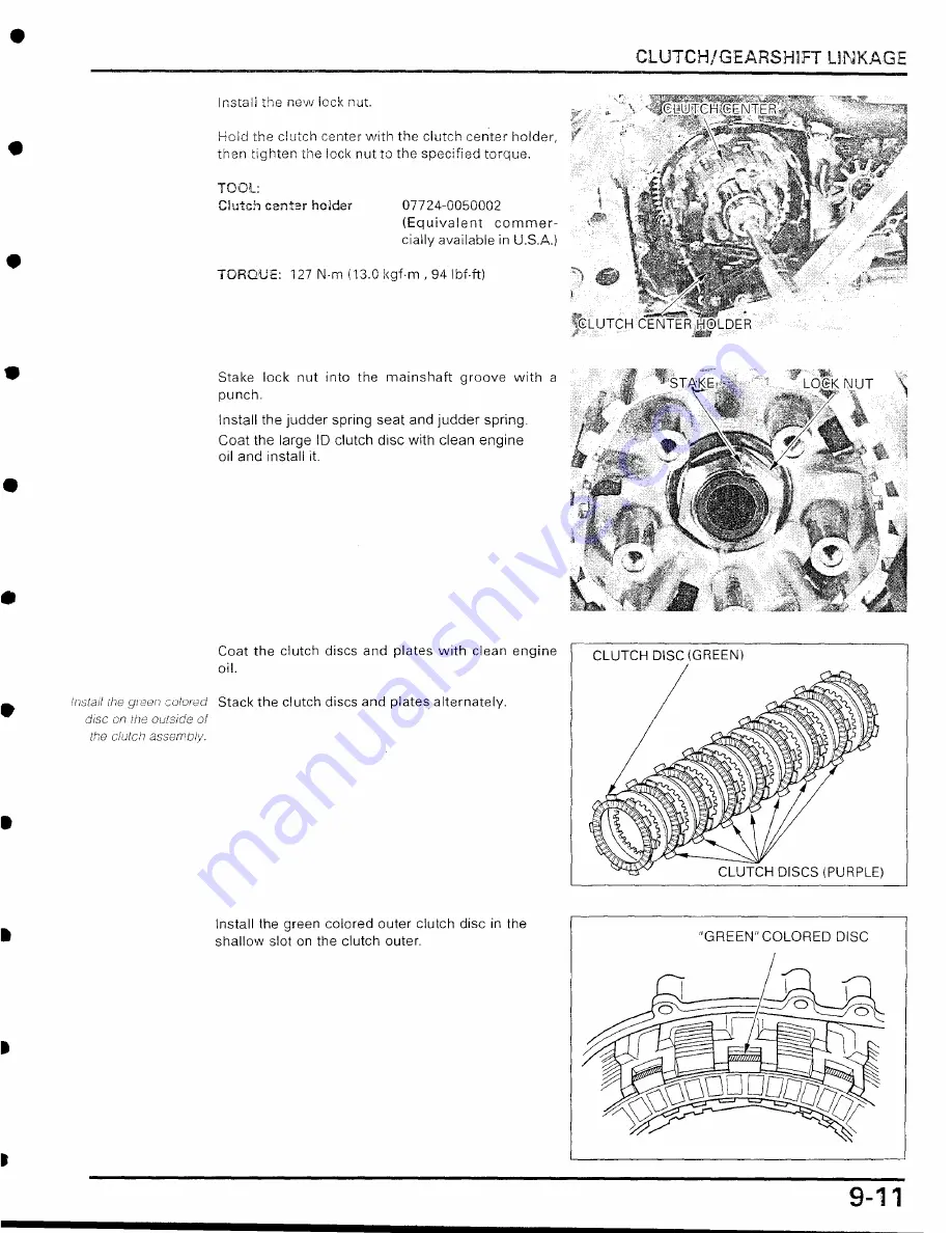 Honda Fireblade 929 Manual Download Page 299