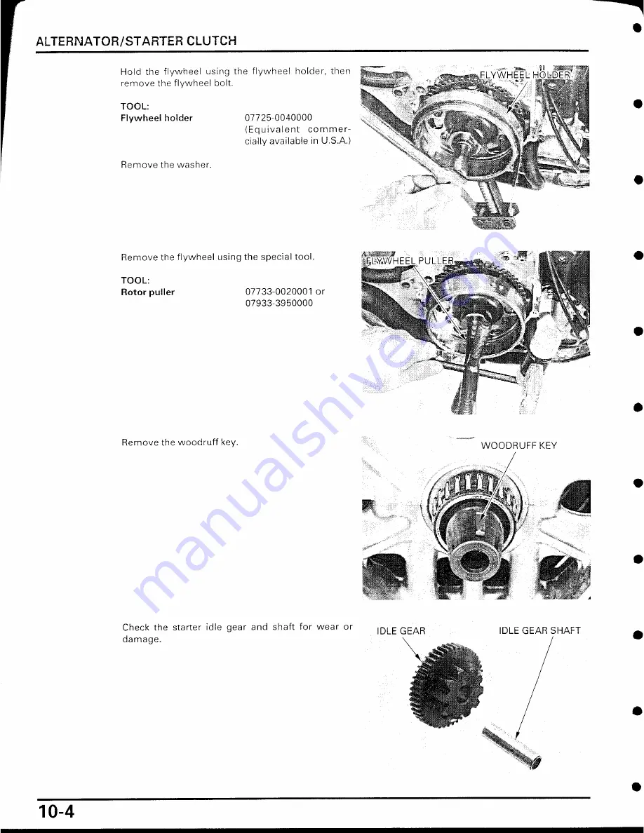 Honda Fireblade 929 Manual Download Page 311