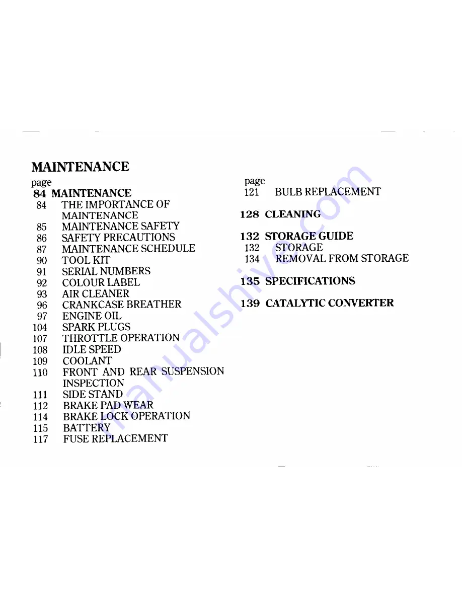 Honda FJS600 A SILVER WING Owner'S Manual Download Page 12