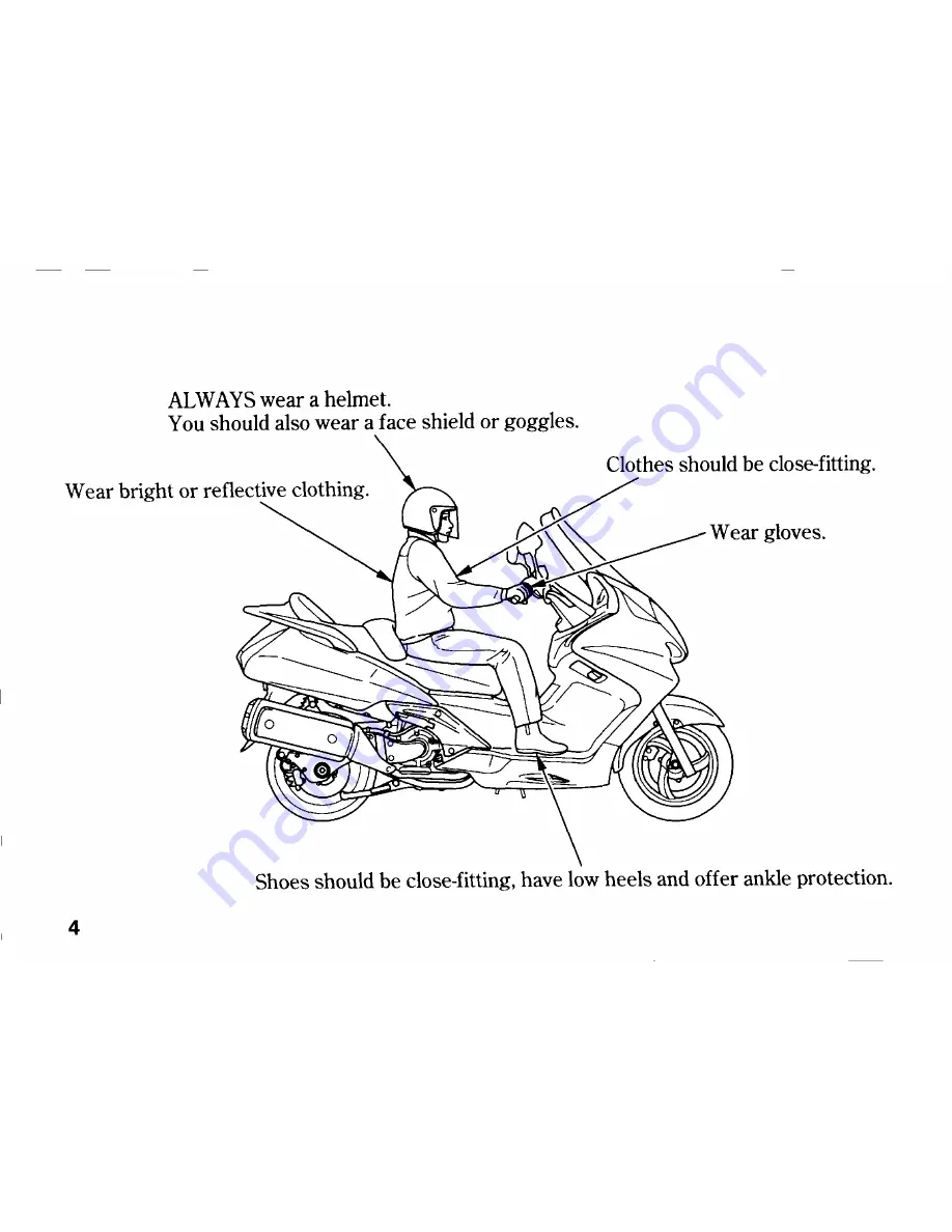 Honda FJS600 A SILVER WING Owner'S Manual Download Page 16