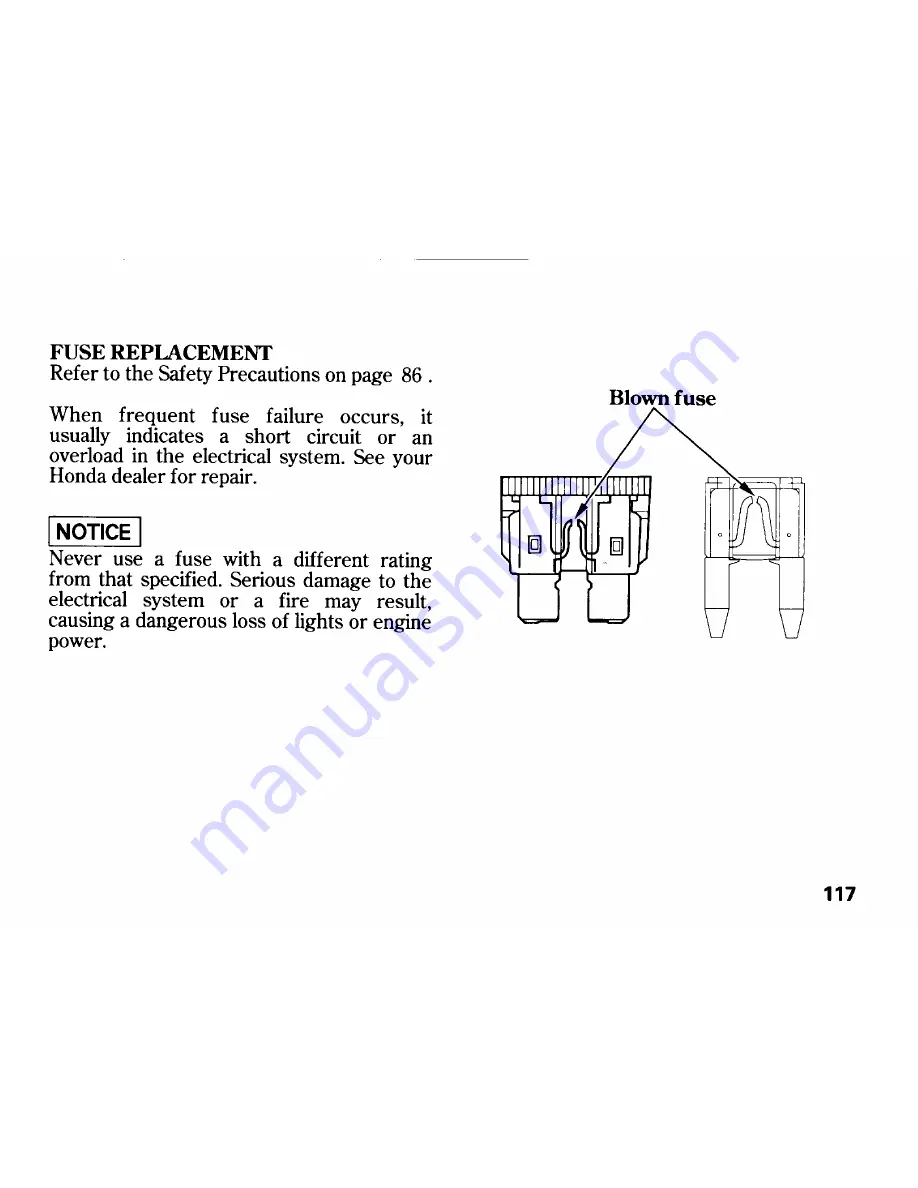 Honda FJS600 A SILVER WING Owner'S Manual Download Page 129