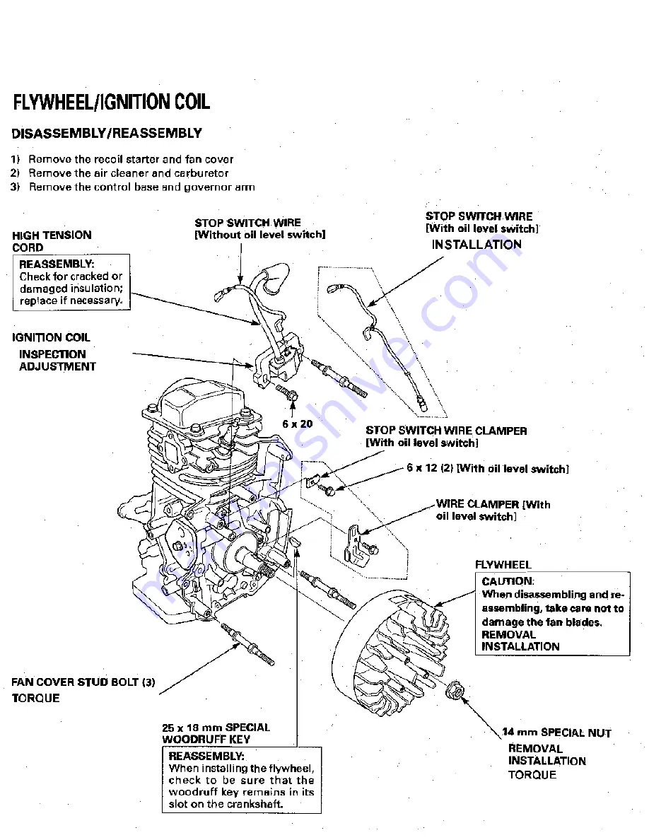 Honda GC160 Service Manual Download Page 57