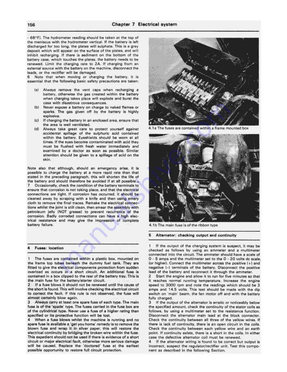 Honda GL1100 1979 Owners Workshop Manual Download Page 157