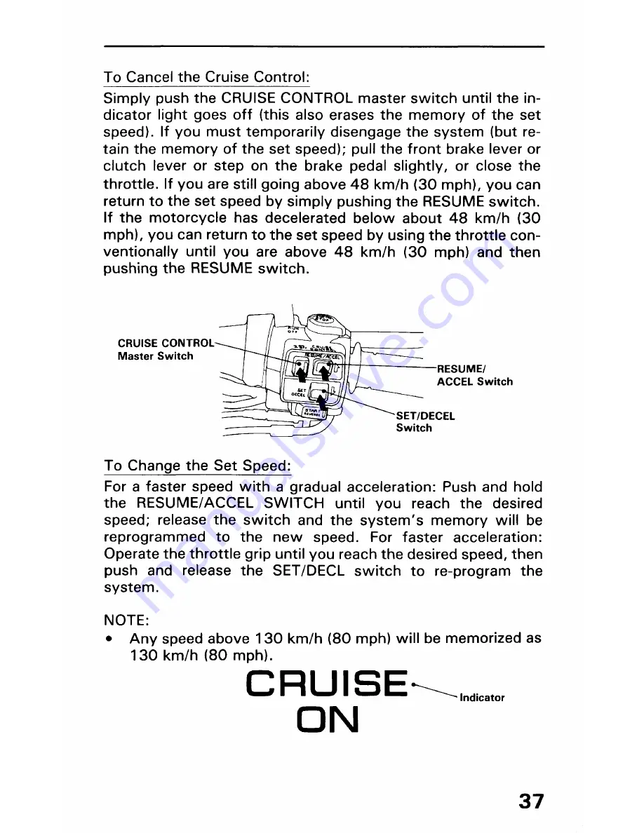 Honda GOLDWING GL1500 Owner'S Manual Download Page 47