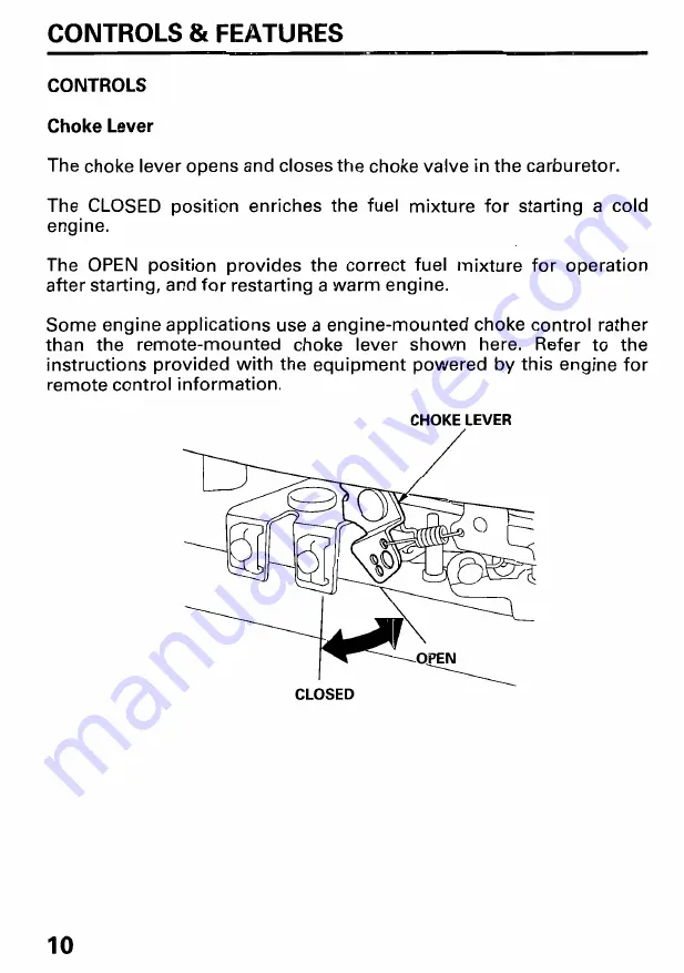 Honda GXV610 Owner'S Manual Download Page 13