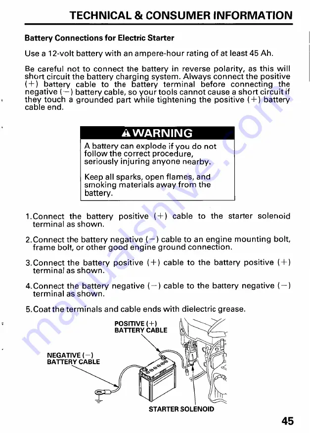 Honda GXV610 Owner'S Manual Download Page 48