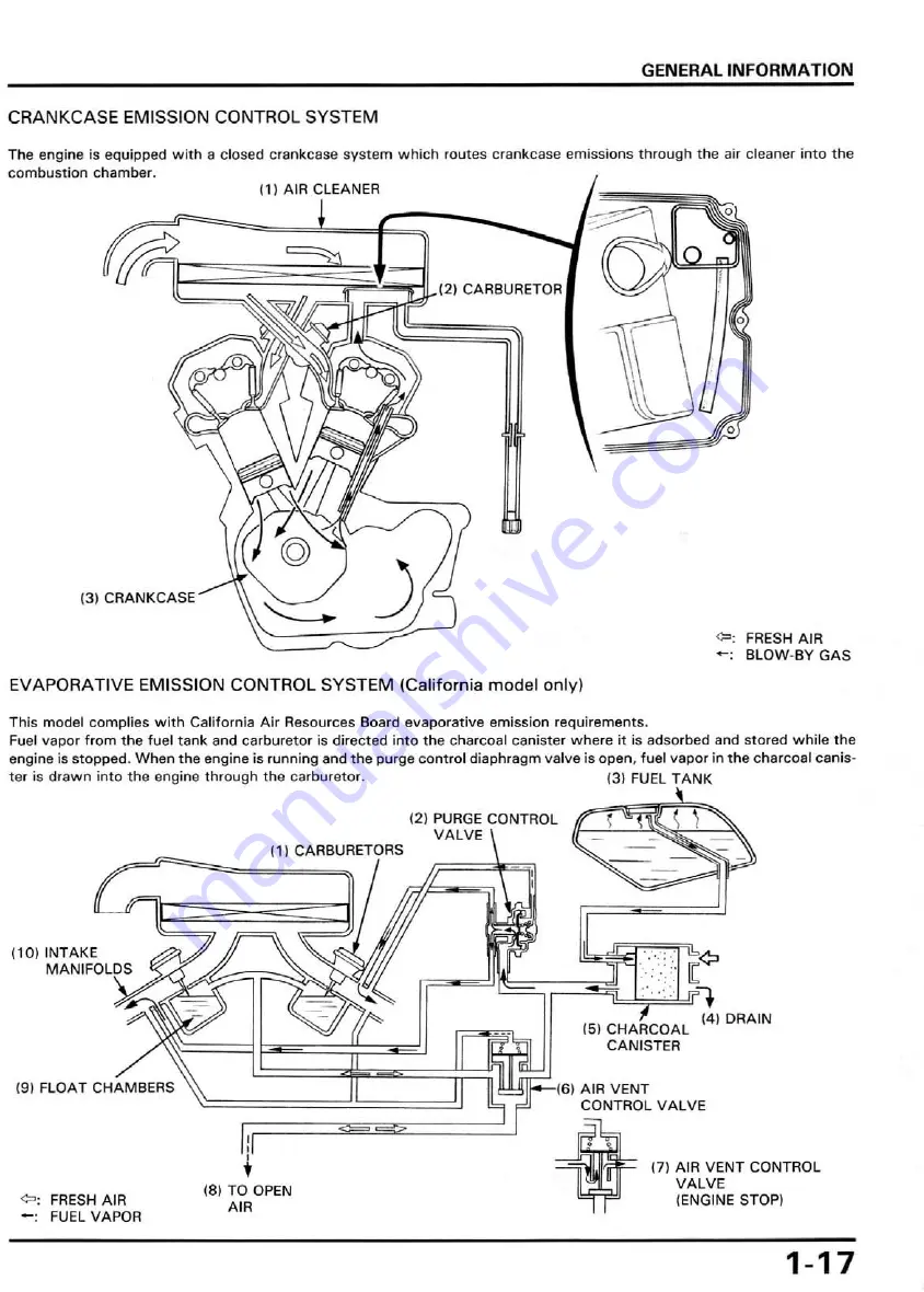 Honda Hawk GT NT650 1988 Скачать руководство пользователя страница 21