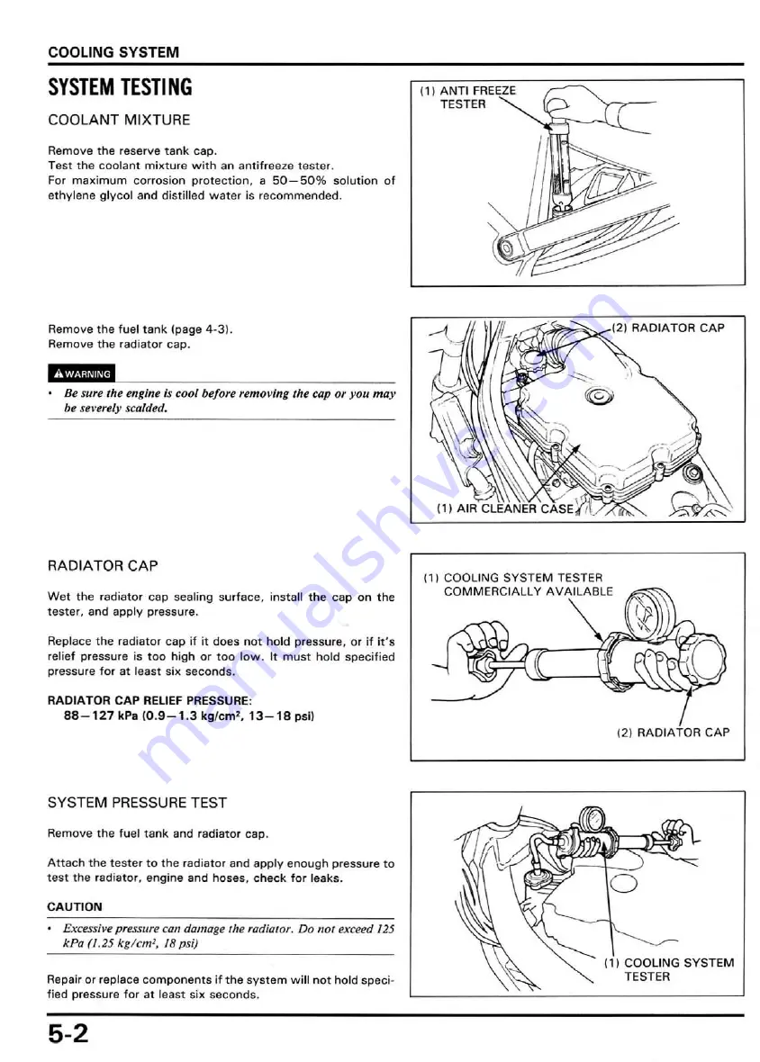 Honda Hawk GT NT650 1988 Service Manual Download Page 74