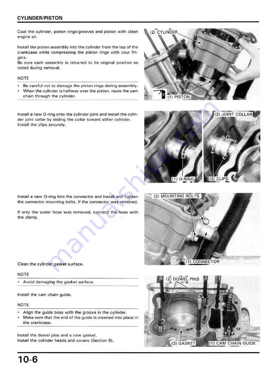 Honda Hawk GT NT650 1988 Скачать руководство пользователя страница 130