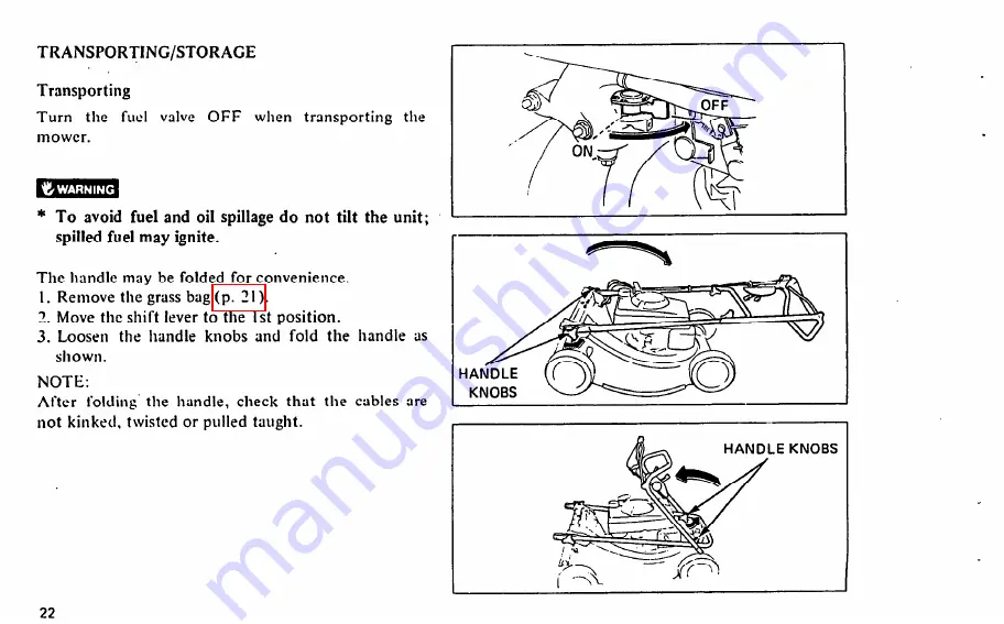 Honda HR214 Скачать руководство пользователя страница 24