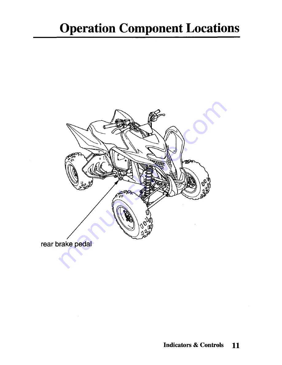 Honda SPORTAX 700XX Owner'S Manual Download Page 21