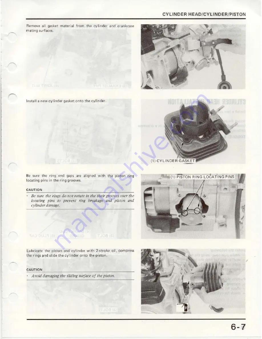 Honda TG50M Gyro S Shop Manual Download Page 57