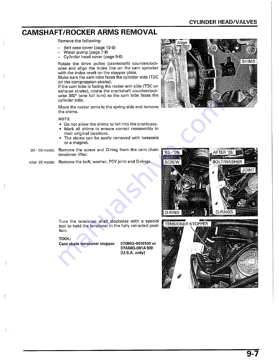 Honda Zoomer Service Manual Download Page 133