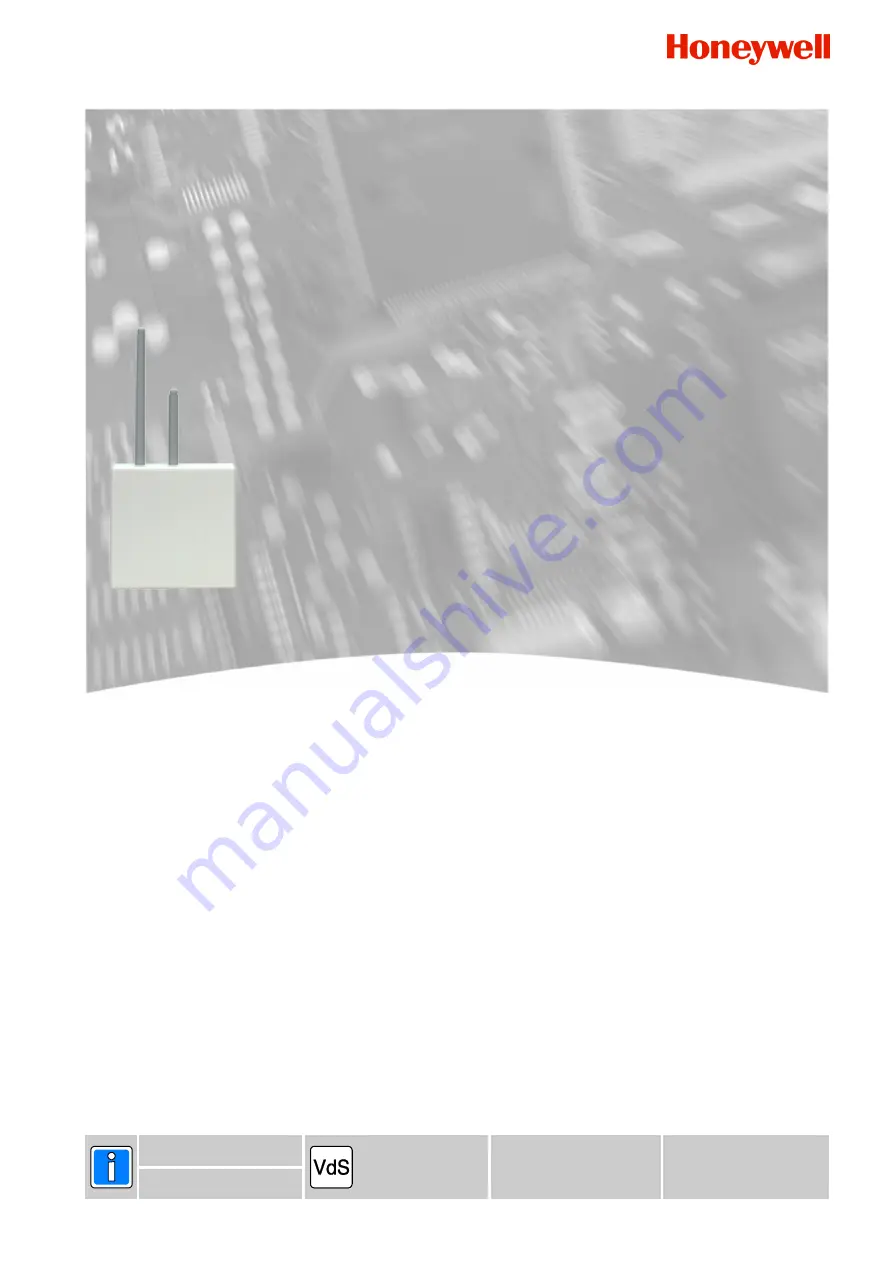 Honeywell 015600.01 Mounting And Connection Instructions Download Page 1