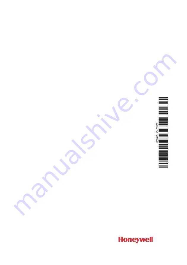 Honeywell 025050 Mounting And Operating Manual Download Page 24