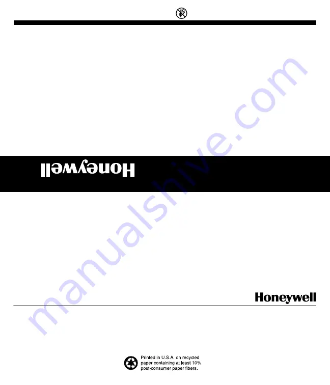 Honeywell 191108AC Скачать руководство пользователя страница 28