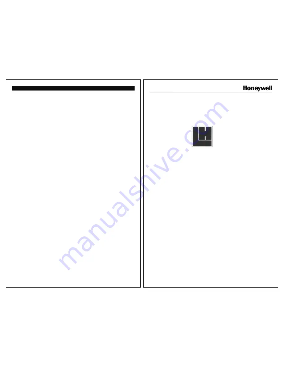 Honeywell 3516 Manual Download Page 4